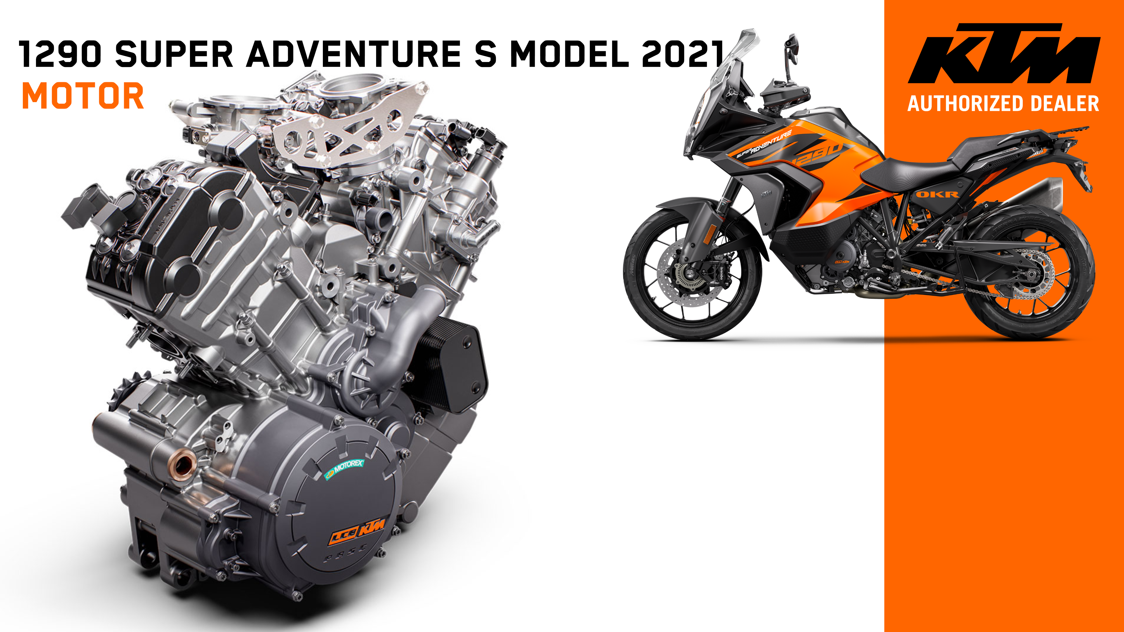 KTM 1290 Super Adventure S 2021 - motor