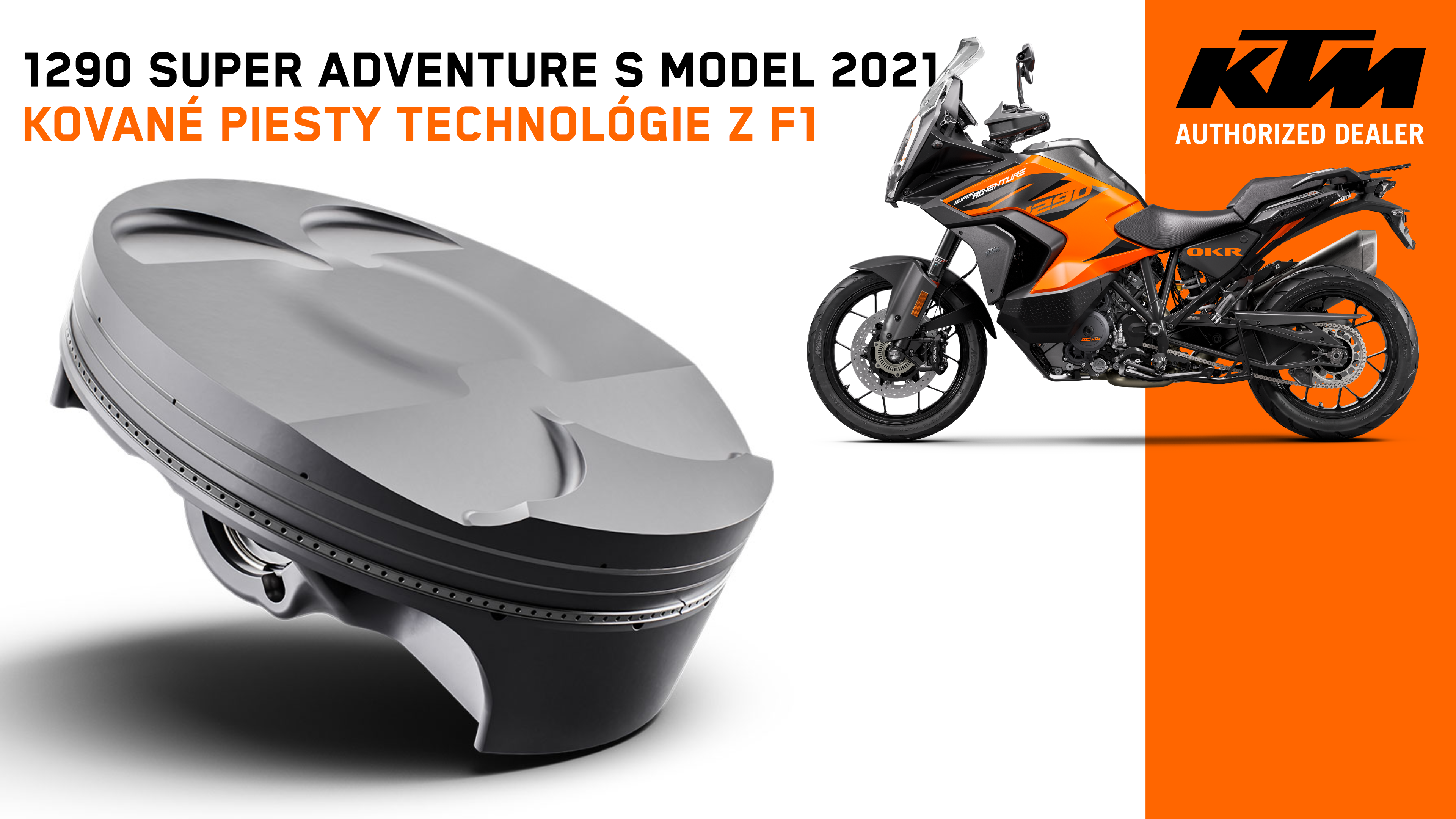 KTM 1290 Super Adventure S 2021 - Piesty