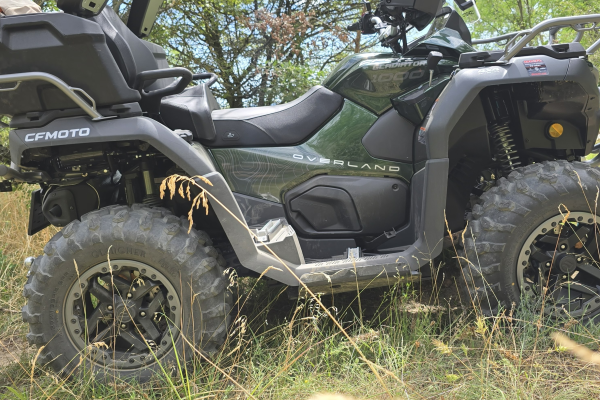 105 km/h na štvorkolke T3B CFMOTO Gladiator X1000 G3 Overland ABS ?