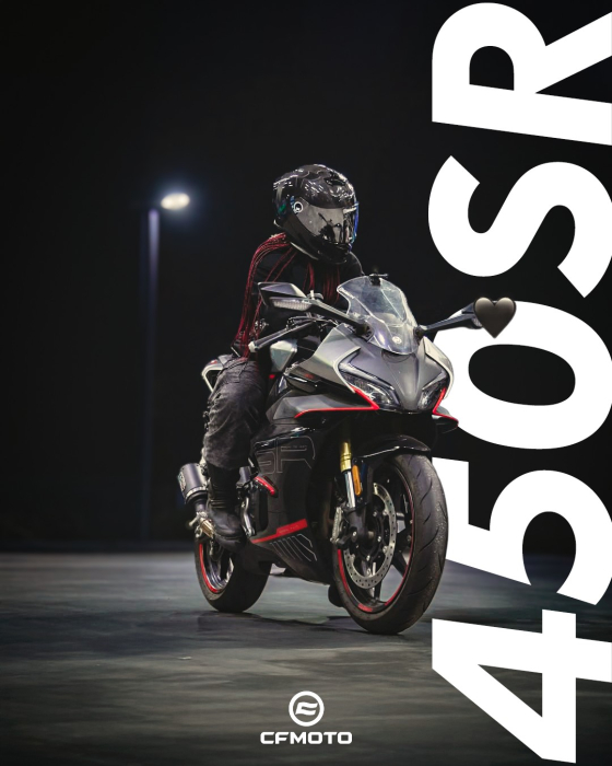 450SR CFMOTO vie, ako urobiť dojem