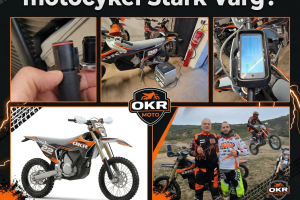 Ako nabíjať elektrický motocykel Stark Varg?