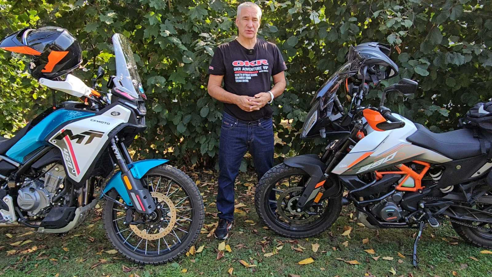 CFMOTO 450MT 2024 vs. 2024 KTM 390 ADVENTURE White TEST