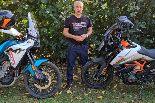 CFMOTO 450MT 2024 vs. 2024 KTM 390 ADVENTURE White TEST