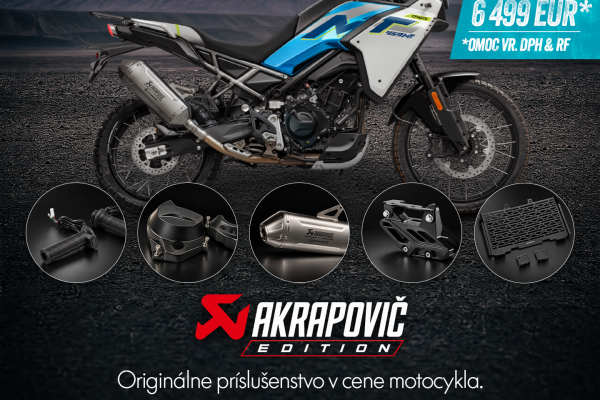 CFMOTO 450MT Akrapovič Edition Limitka
