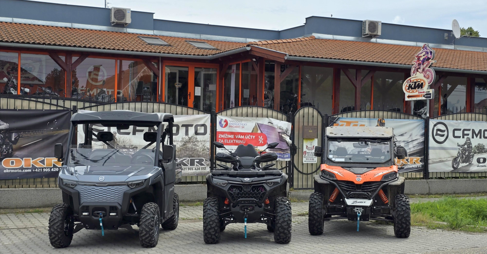 CFMOTO Gladiator Z950 UTV – Terénny komfort bez kompromisov