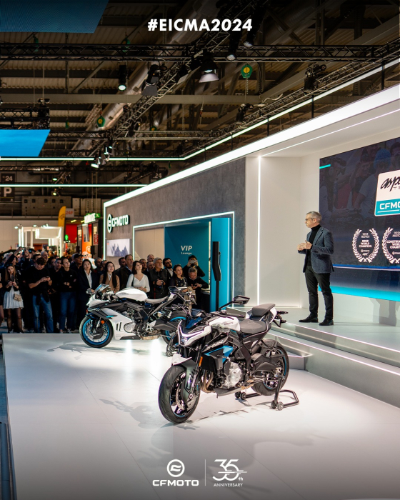 CFMOTO na výstave EICMA 2024