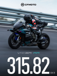 CFMOTO V4-SR RR 315,82 km/h