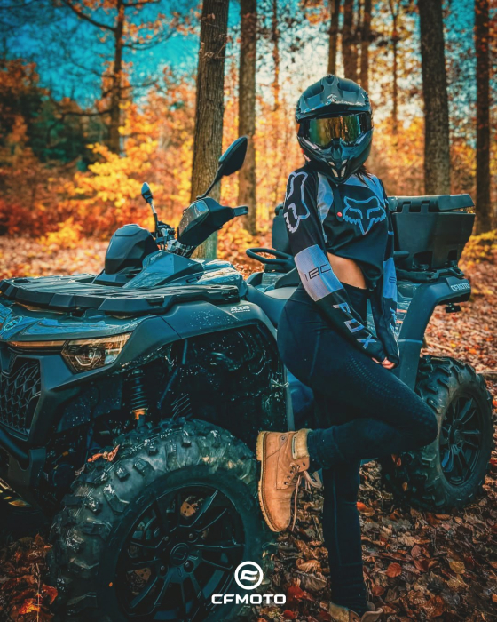 Do lesa sa dá aj štýlovo na CFMOTO GLADIATOR X850 G3