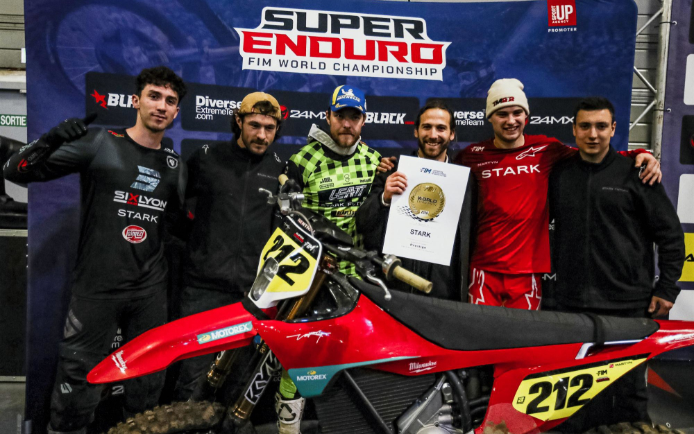 Elektrický motocykel STARK VARG má prvý titul majstra Sveta