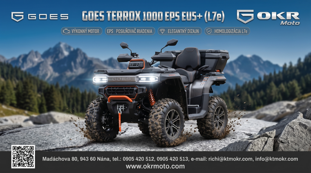 GOES TERROX 1000 EPS EU5+(L7e) v čiernej za 10 600 €