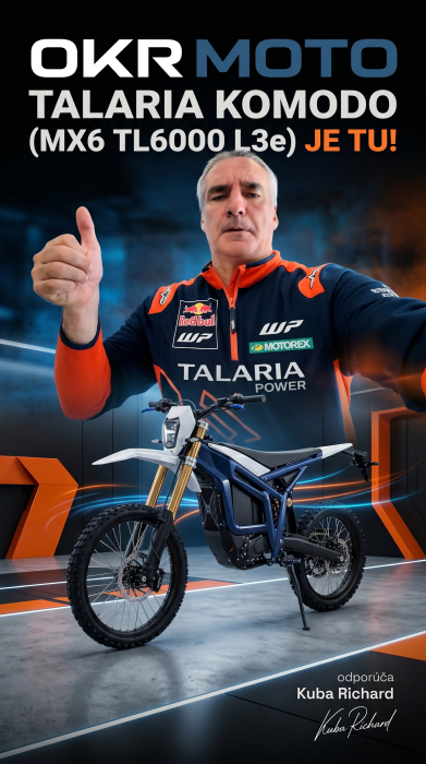HORÚCA NOVINKA V OKR MOTO TALARIA KOMODO (MX6 TL6000 L3e) JE TU!