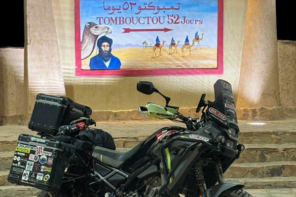 Jaroslav Šíma a CFMOTO 450MT Legendy, ktoré prepisujú kilometre v Afrike