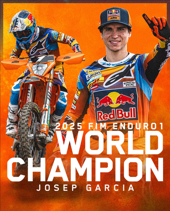 Josep Garcia je neporaziteľný na KTM 250 EXC-F