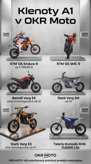 Klenoty A1 v OKR Moto