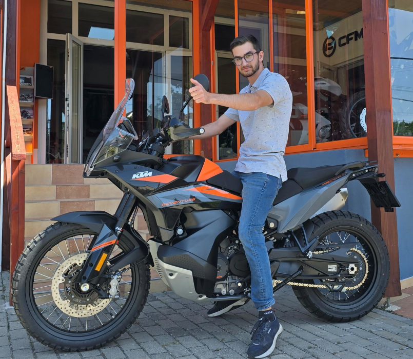 Krištof a jeho dobrodružstvo aj Nová láska KTM 890 Adventure