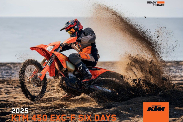 KTM 450 EXC-F SIX DAYS kráľovná endura