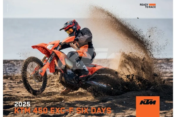 KTM 450 EXC-F SIX DAYS Legenda pripravená na všetko