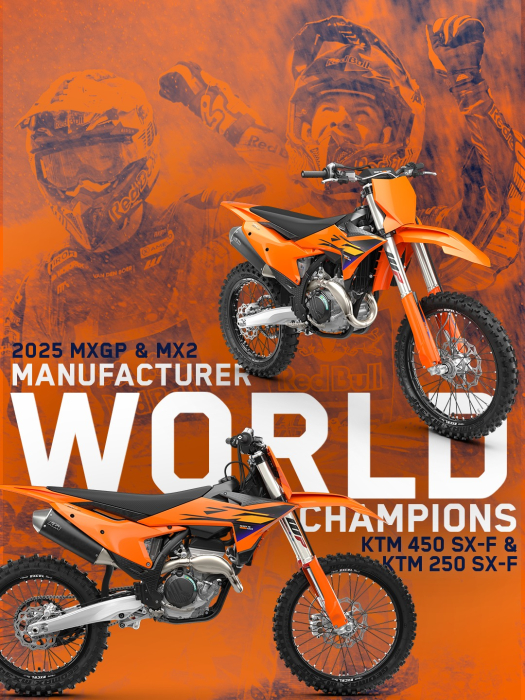 KTM je Majster sveta konštruktérov MXGP 2025!