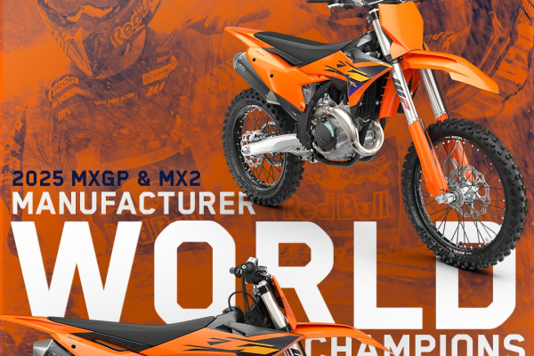 KTM je Majster sveta konštruktérov MXGP 2025!