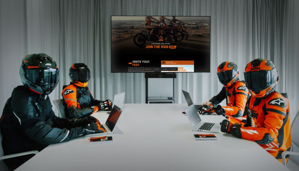 KTM JE SPÄŤ