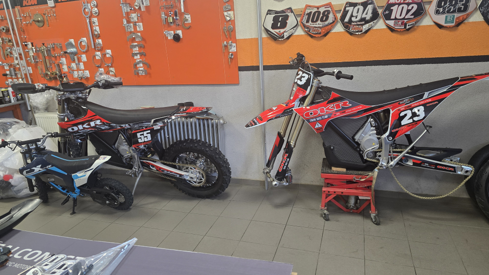 Máme 4 značky ekologických a elektrických motocyklov v OKR Moto