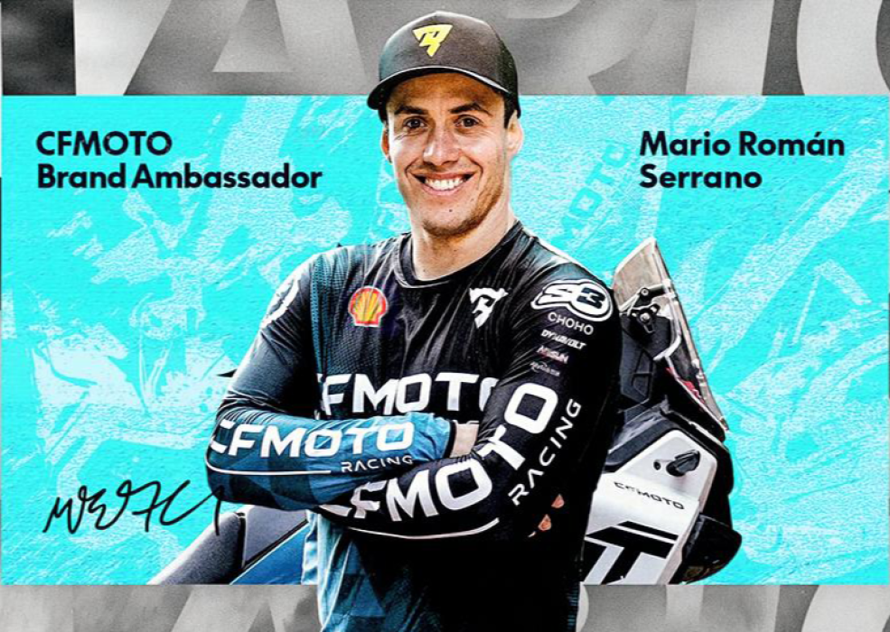 MARIO ROMÁN NA CFMOTO 450MT