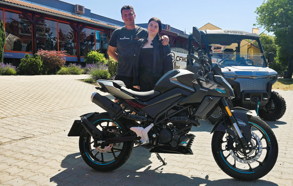 Motocykel CFMOTO 125NK je určený pre začiatočníkov a milovníkov jazdy v meste aj na víkendové dobrodružstvá.