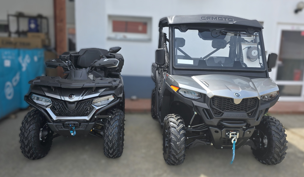 Najlepší a najsilnejší jednoválec na trhu v prevedení ATV , alebo UTV čaká už len na Vás v OKR Moto