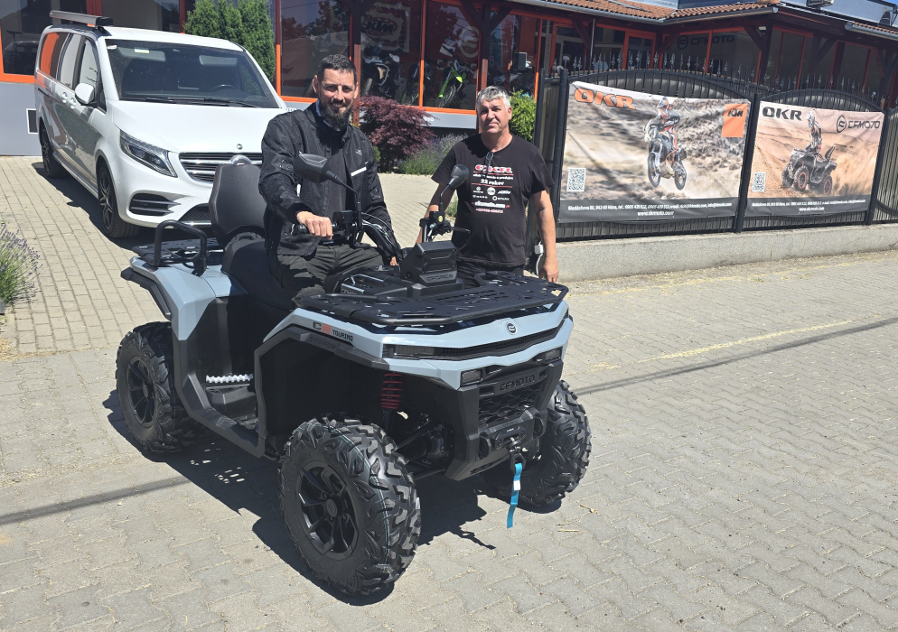 Nový CFMOTO Gladiator G4 v OKR Moto