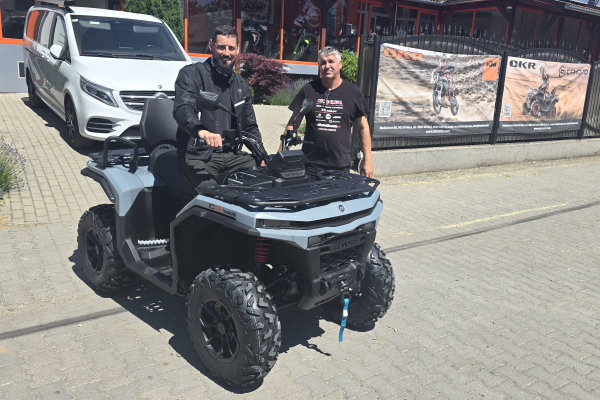 Nový CFMOTO Gladiator G4 v OKR Moto