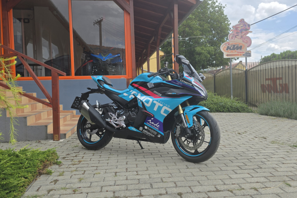 Nový motocykel je nová terápia a motivácia