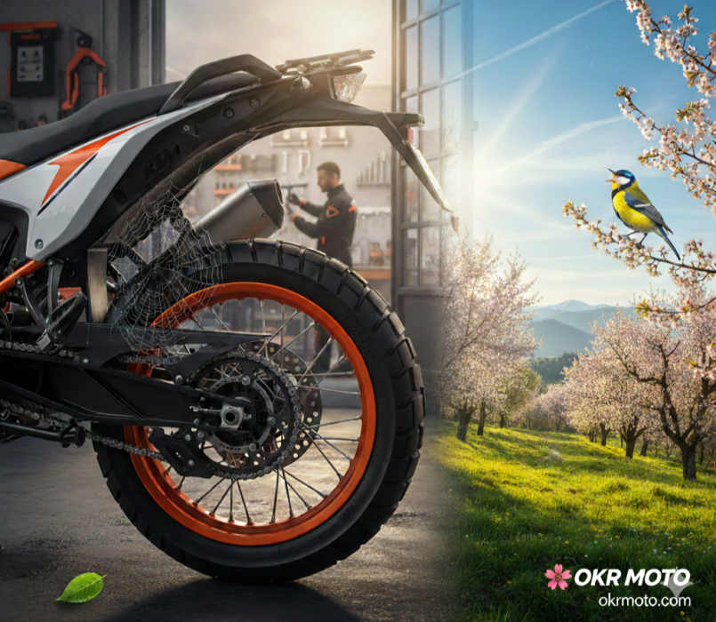 Objednaj si jarný servis v OKR Moto, kým sa príroda úplne neprebudí