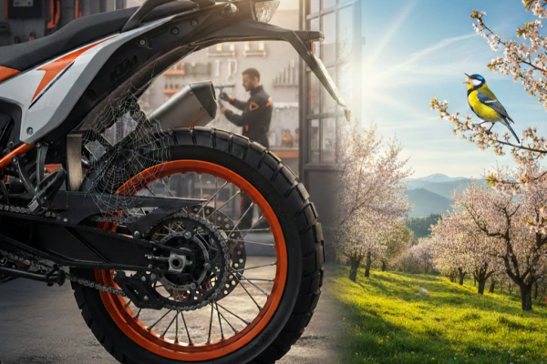 Objednaj si jarný servis v OKR Moto, kým sa príroda úplne neprebudí