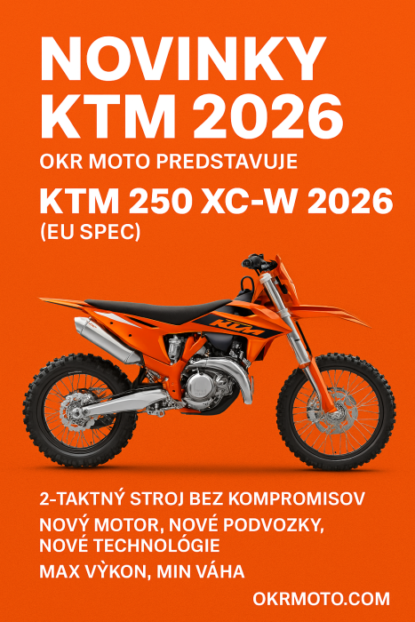 OKR Moto predstavuje nové motocykle KTM 2026