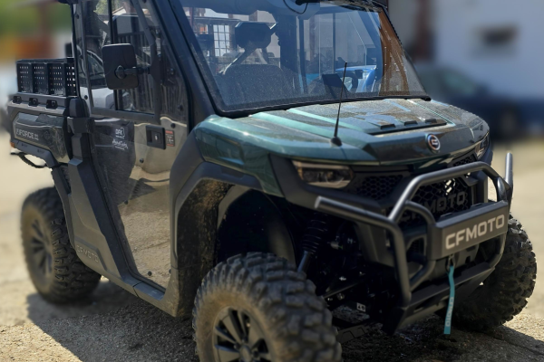 OKR Moto predstavuje upravené CFMOTO UFORCE U10 Pro pre poľovníkov .
