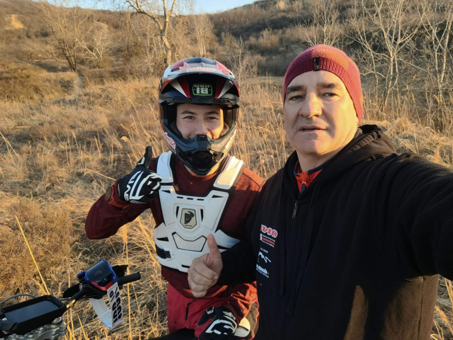 OKR Moto test Stark VARG s Brianom Hsu