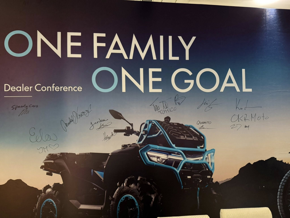 OKR Moto v sídle značky CFMOTO v čínskom meste Hangzhou