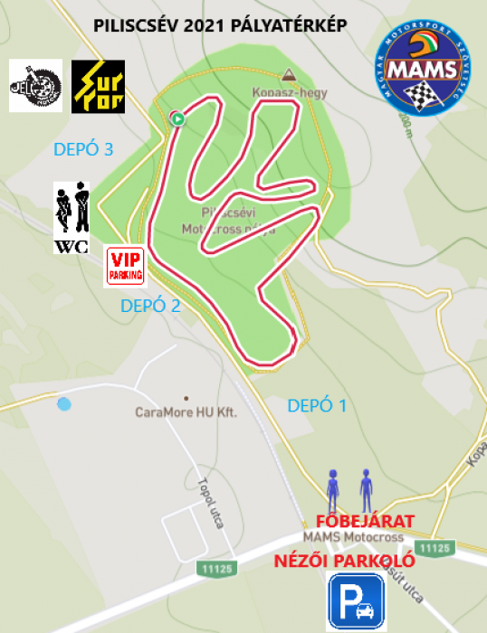 Pozvánka na medzinárodné motokrosové podujatie na trati v PILISCSÉVE (22.-23.5.2021)