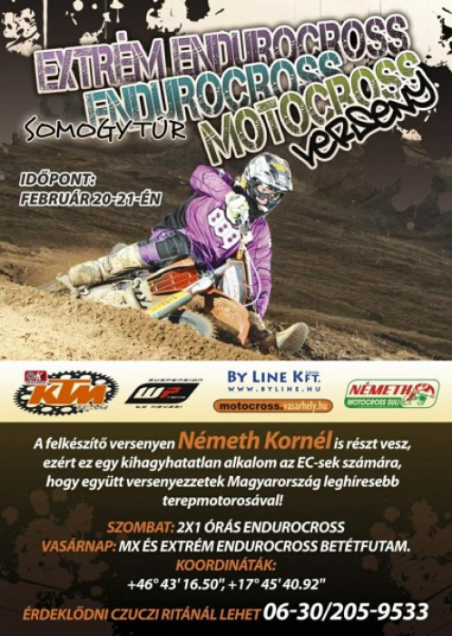 Pozvánka na motokros a extrémny endurocross 2010