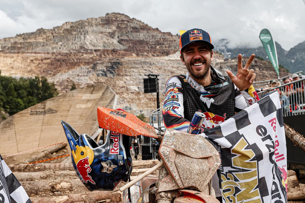 Red Bull Erzbergrodeo 2024 Mani Lettenbichler a KTM 300 EXC si pripísali tretie víťazstvo za sebou!