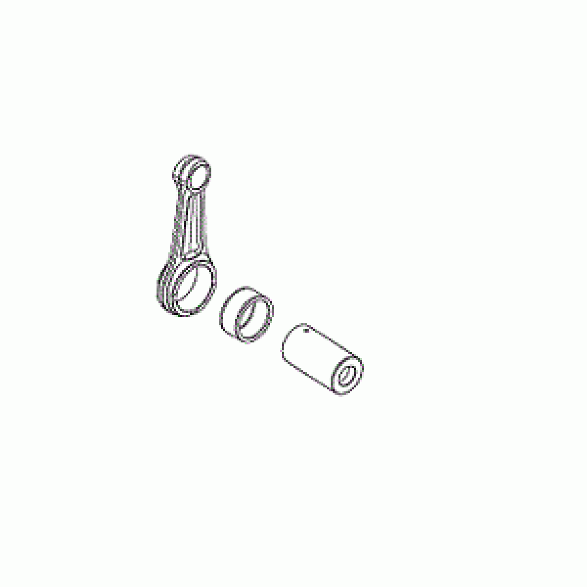 CONNECTING ROD REPAIR SET KTM 77330015244 OKR Moto