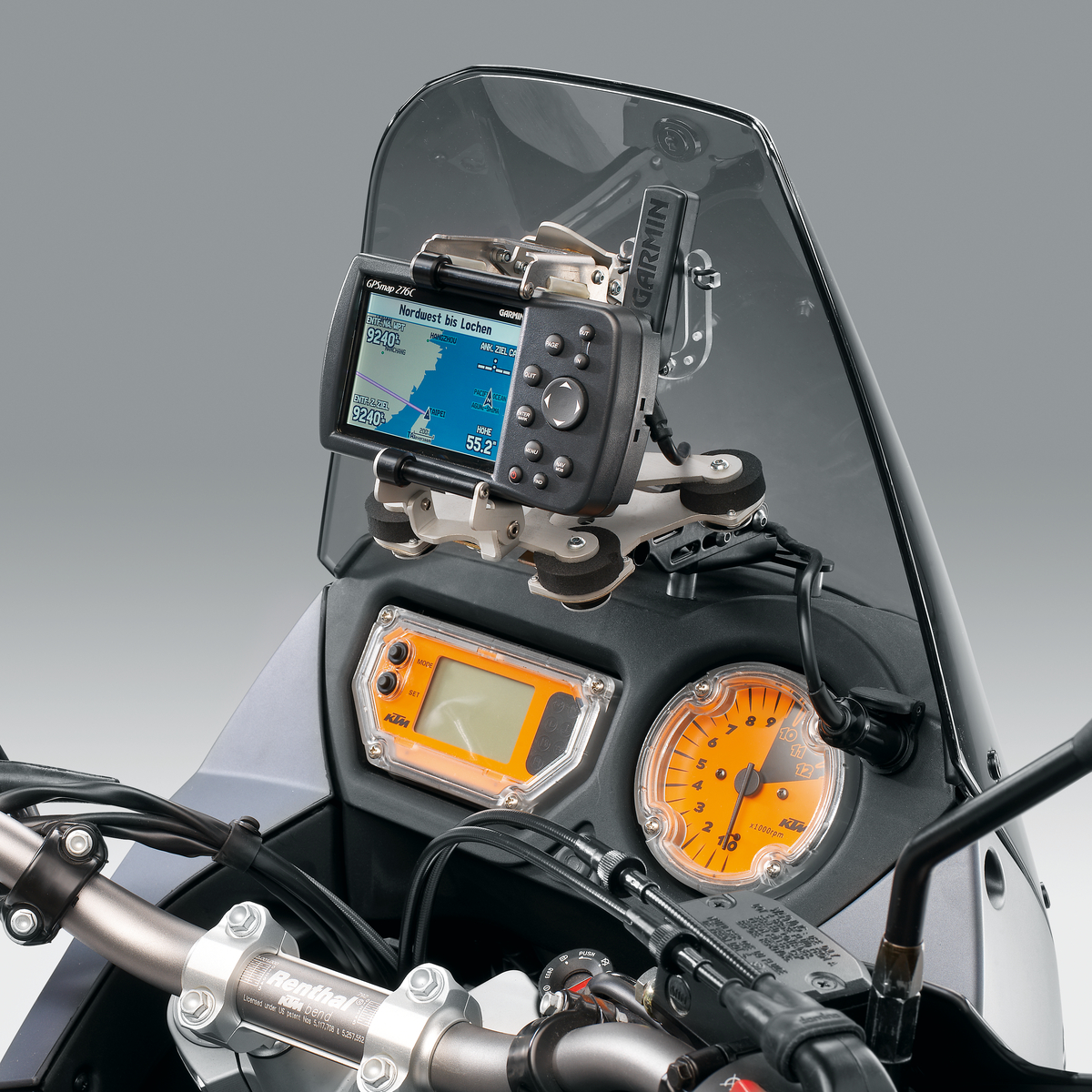 GPS bracket for Garmin MAP 276C - OKR Moto